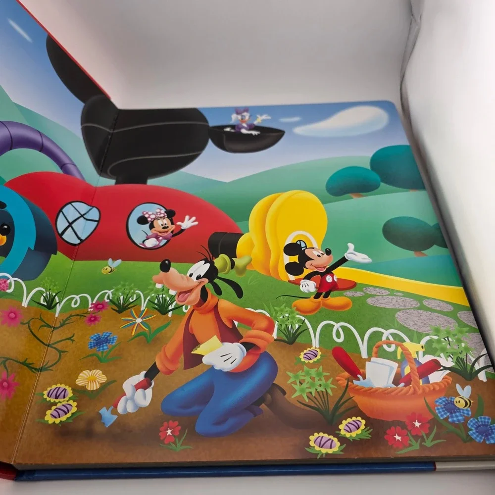 Disney Mickey Mouse‎ Clubhouse First Look and Find Book Disney Junior Pre Owned
